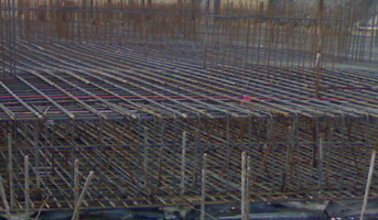 Плитный фундамент монолитный