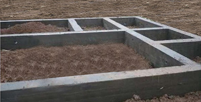 Ленточный фундамент